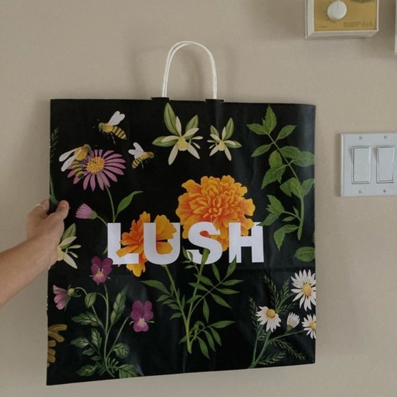 Large lush paper bag - Picture 1 of 1